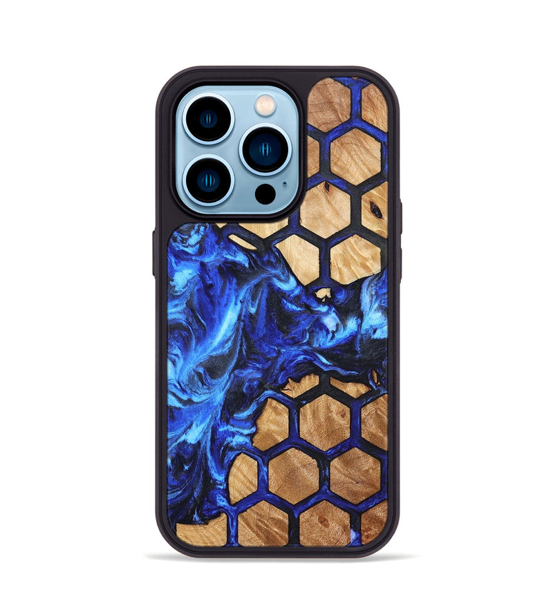 iPhone 14 Pro Wood Phone Case - Carina (Pattern, 824668)