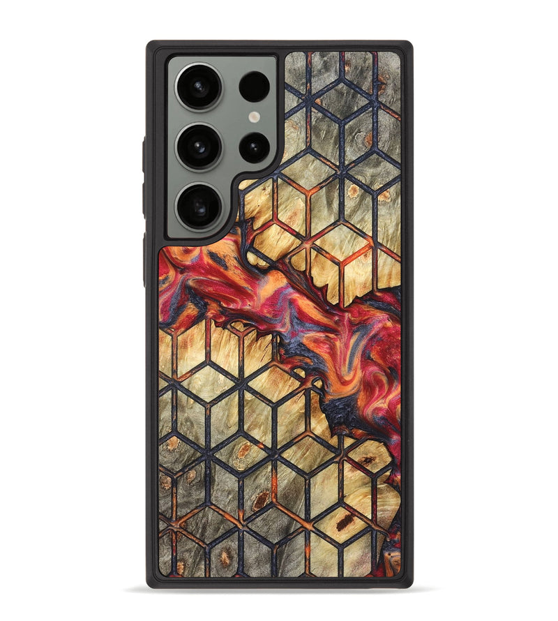 Galaxy S23 Ultra Wood Phone Case - Roman (Pattern, 824669)