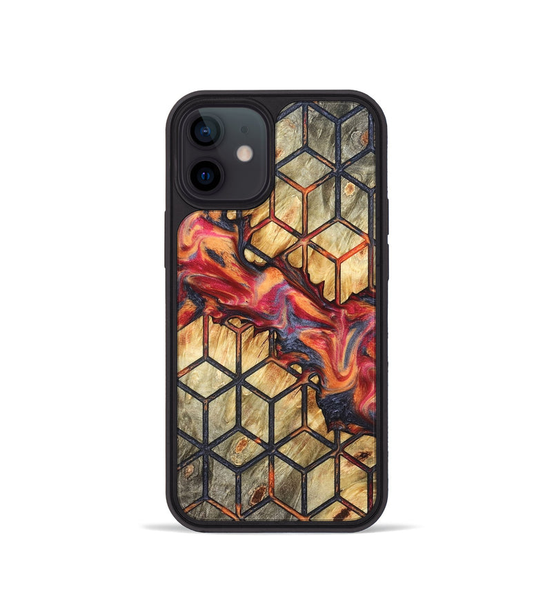 iPhone 12 mini Wood Phone Case - Roman (Pattern, 824669)