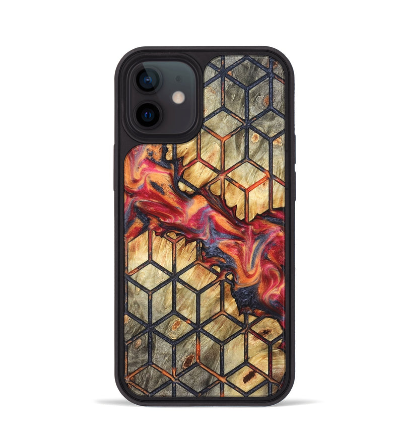 iPhone 12 Wood Phone Case - Roman (Pattern, 824669)