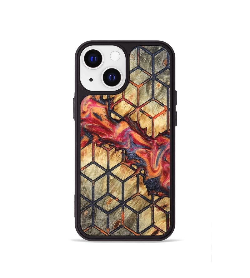 iPhone 13 mini Wood Phone Case - Roman (Pattern, 824669)