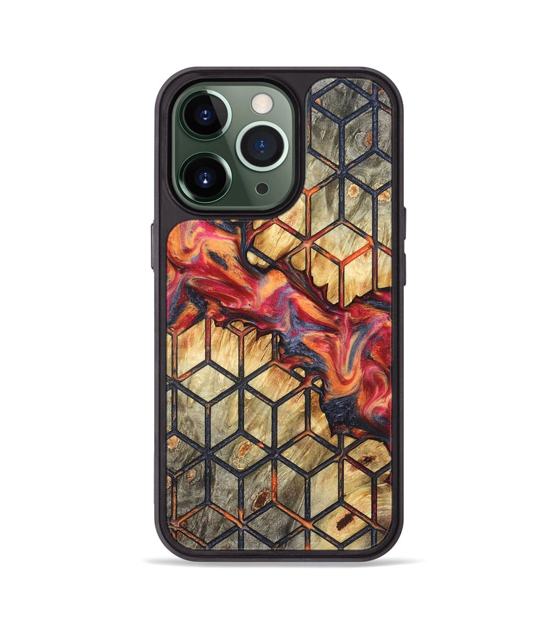 iPhone 13 Pro Wood Phone Case - Roman (Pattern, 824669)