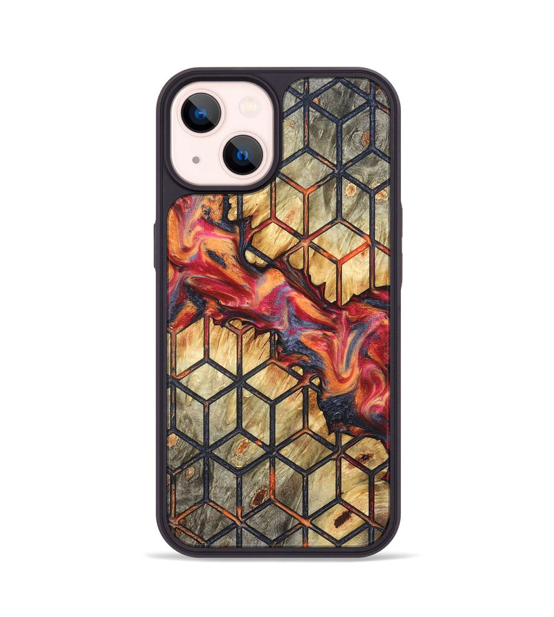 iPhone 14 Wood Phone Case - Roman (Pattern, 824669)