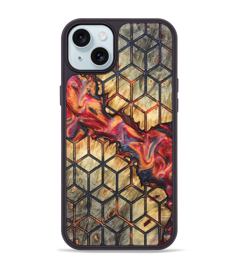 iPhone 15 Plus Wood Phone Case - Roman (Pattern, 824669)
