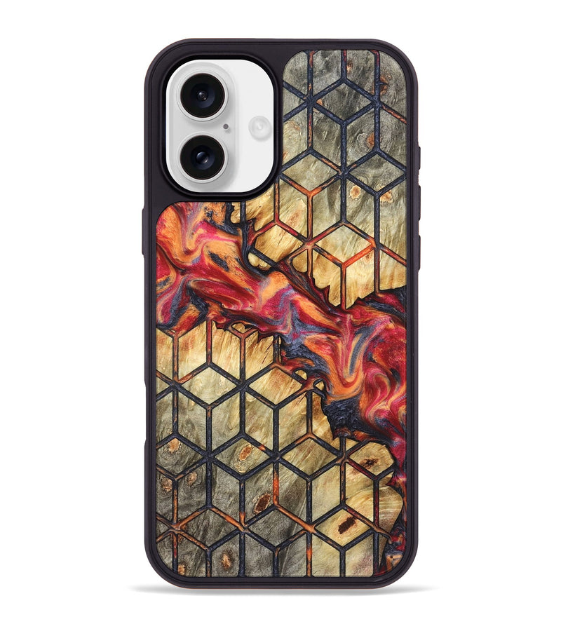 iPhone 16 Plus Wood Phone Case - Roman (Pattern, 824669)
