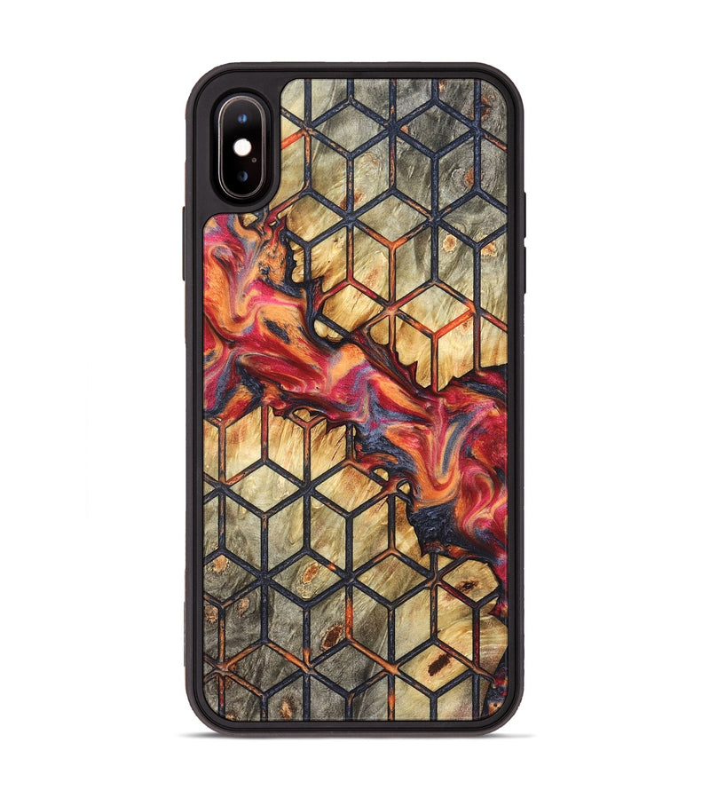 iPhone Xs Max Wood Phone Case - Roman (Pattern, 824669)