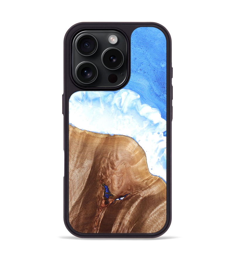 iPhone 16 Pro Wood Phone Case - Lisbeth (Coastal, 824671)