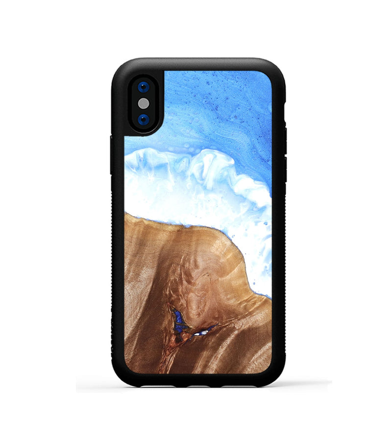 iPhone Xs Wood Phone Case - Lisbeth (Coastal, 824671)