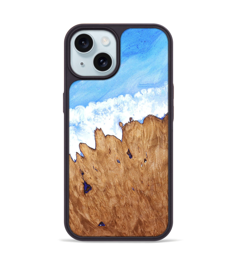 iPhone 15 Wood Phone Case - Enoch (Coastal, 824673)