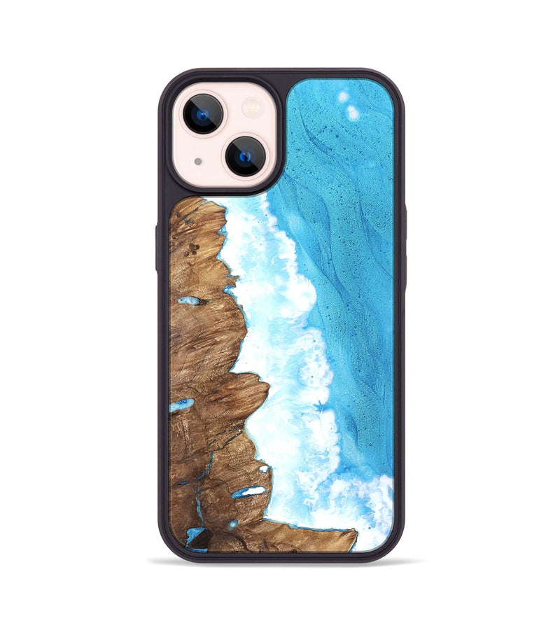 iPhone 14 Wood Phone Case - Kyree (Coastal, 824674)