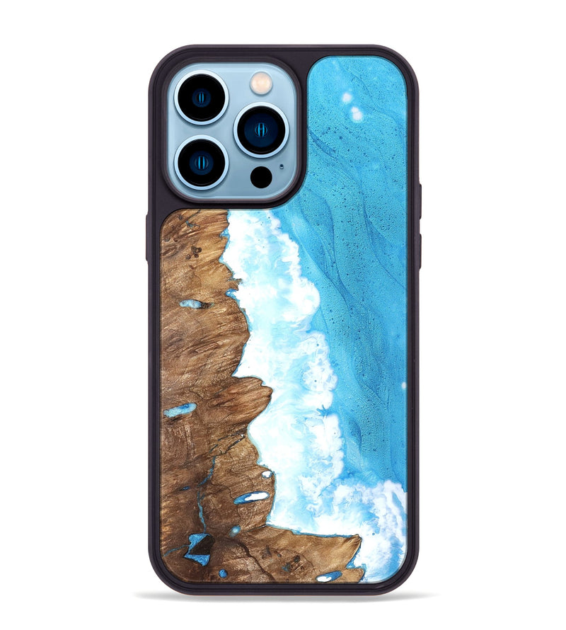 iPhone 14 Pro Max Wood Phone Case - Kyree (Coastal, 824674)