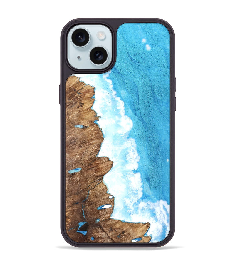 iPhone 15 Plus Wood Phone Case - Kyree (Coastal, 824674)