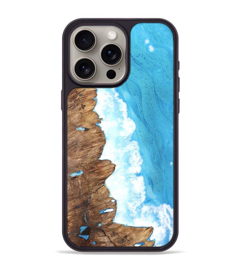iPhone 15 Pro Max Wood Phone Case - Kyree (Coastal, 824674)