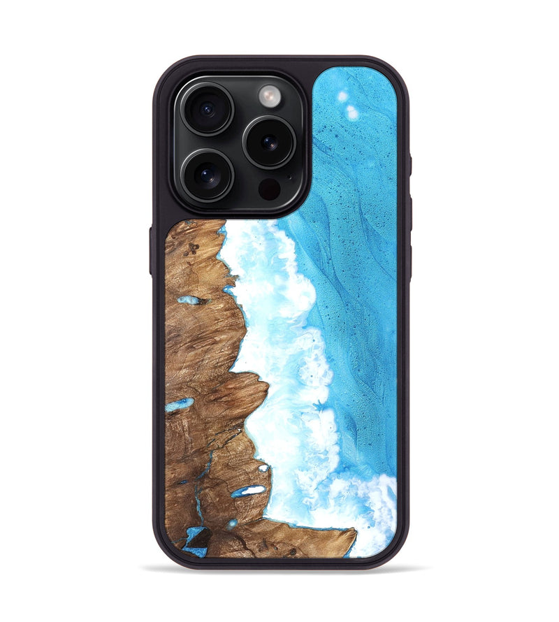 iPhone 15 Pro Wood Phone Case - Kyree (Coastal, 824674)