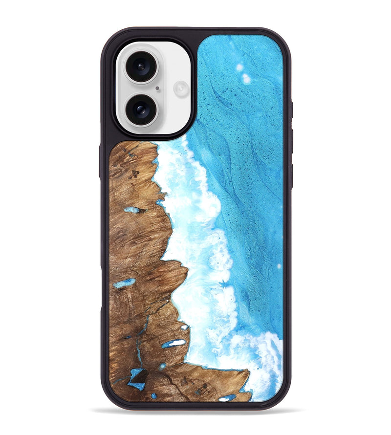iPhone 16 Plus Wood Phone Case - Kyree (Coastal, 824674)