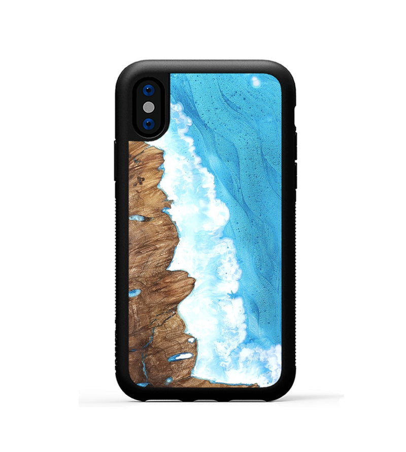 iPhone Xs Wood Phone Case - Kyree (Coastal, 824674)