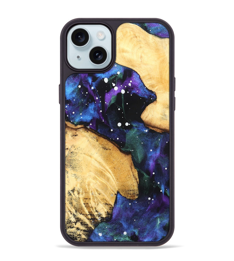 iPhone 15 Plus Wood Phone Case - Freddie (Cosmos, 824676)