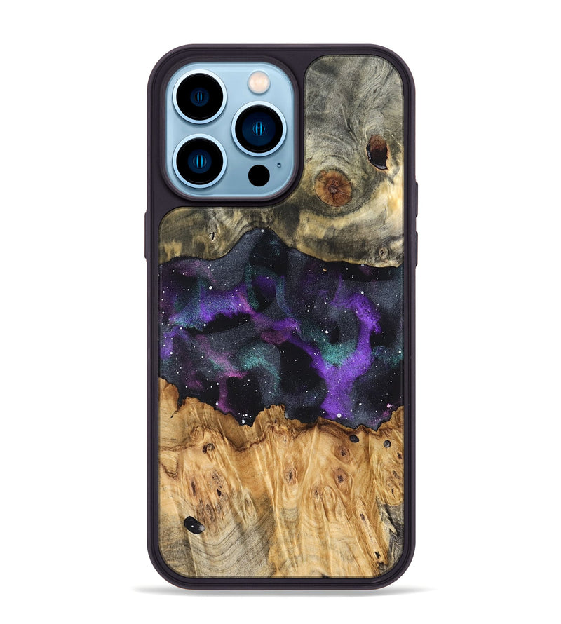 iPhone 14 Pro Max Wood Phone Case - Yasmine (Cosmos, 824677)