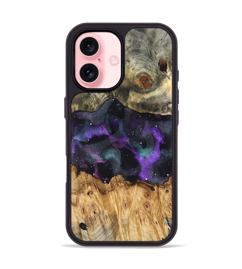 iPhone 16 Wood Phone Case - Yasmine (Cosmos, 824677)