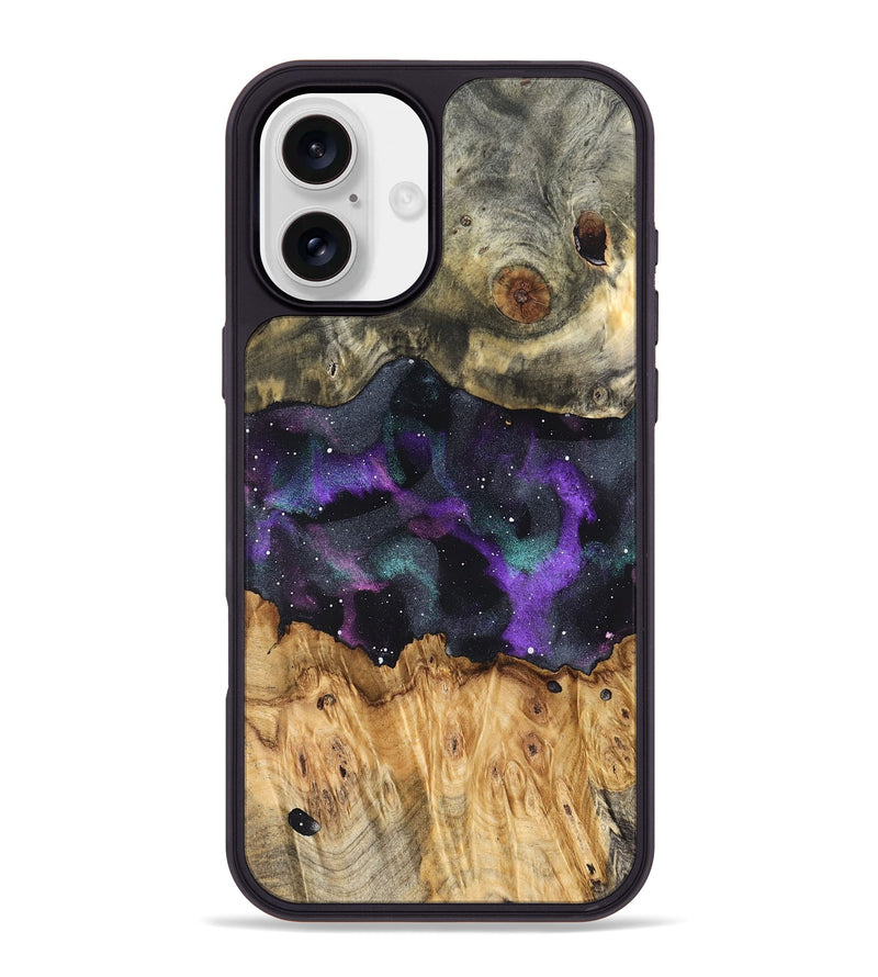 iPhone 16 Plus Wood Phone Case - Yasmine (Cosmos, 824677)