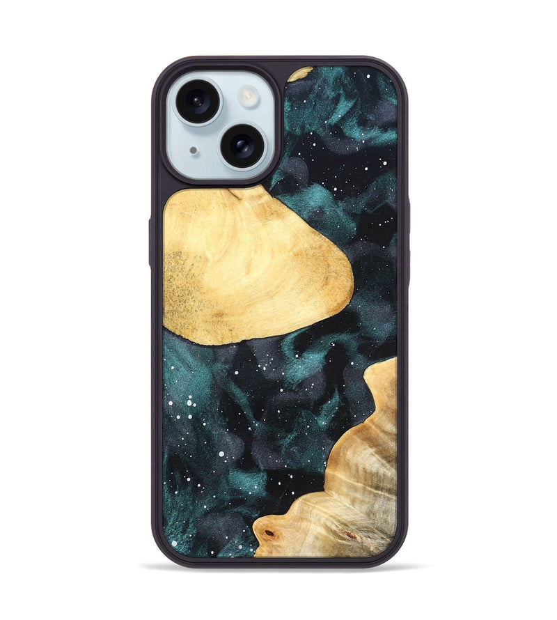 iPhone 15 Wood Phone Case - Tatyana (Cosmos, 824679)
