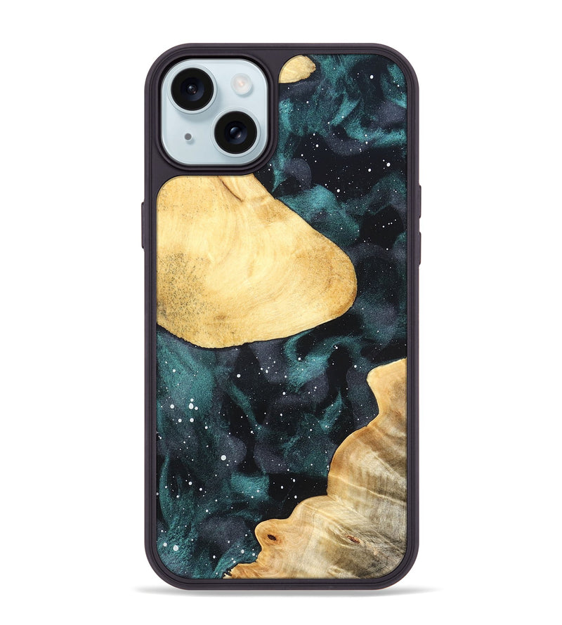 iPhone 15 Plus Wood Phone Case - Tatyana (Cosmos, 824679)
