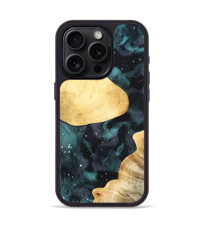 iPhone 15 Pro Wood Phone Case - Tatyana (Cosmos, 824679)
