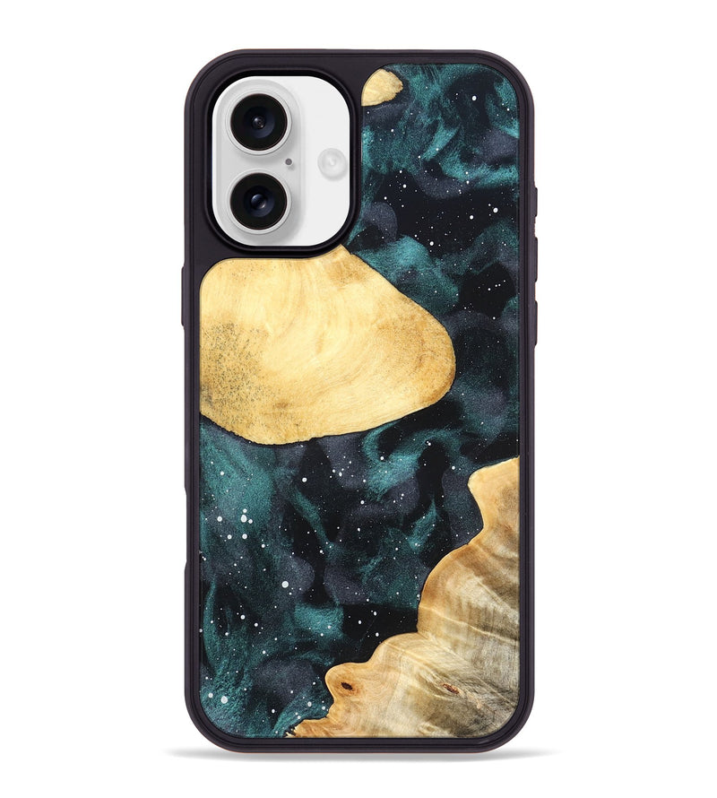 iPhone 16 Plus Wood Phone Case - Tatyana (Cosmos, 824679)