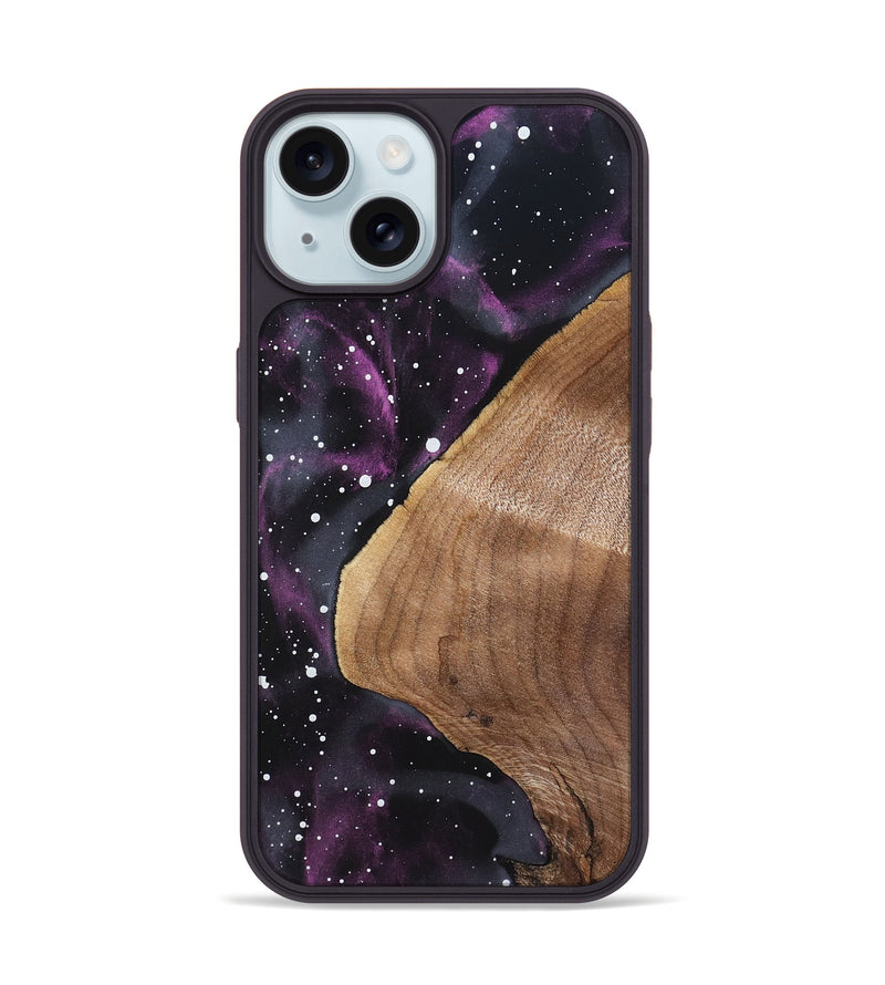 iPhone 15 Wood Phone Case - Jarred (Cosmos, 824680)