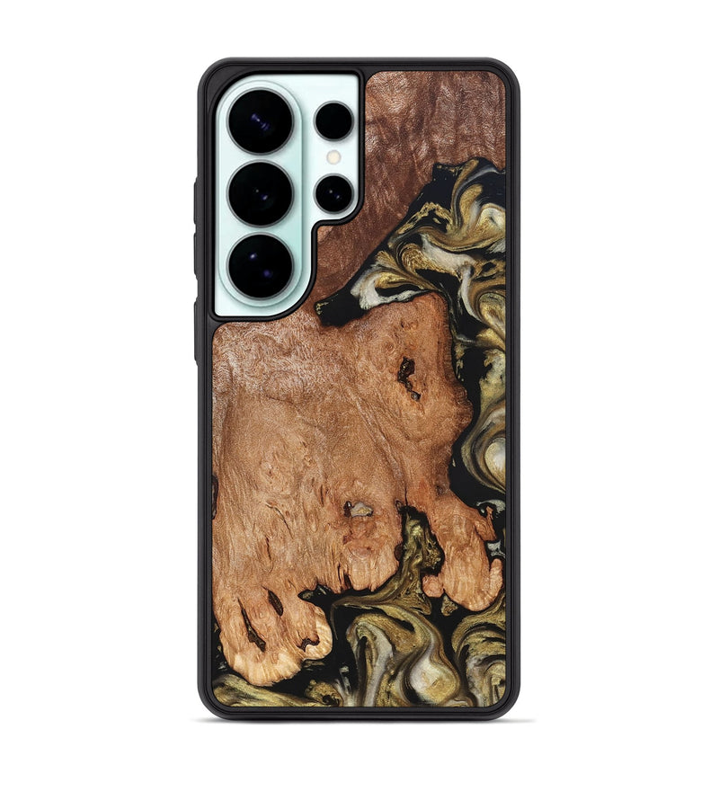 Galaxy S26 Ultra Wood Phone Case - Rhoda (Black & White, 824683)