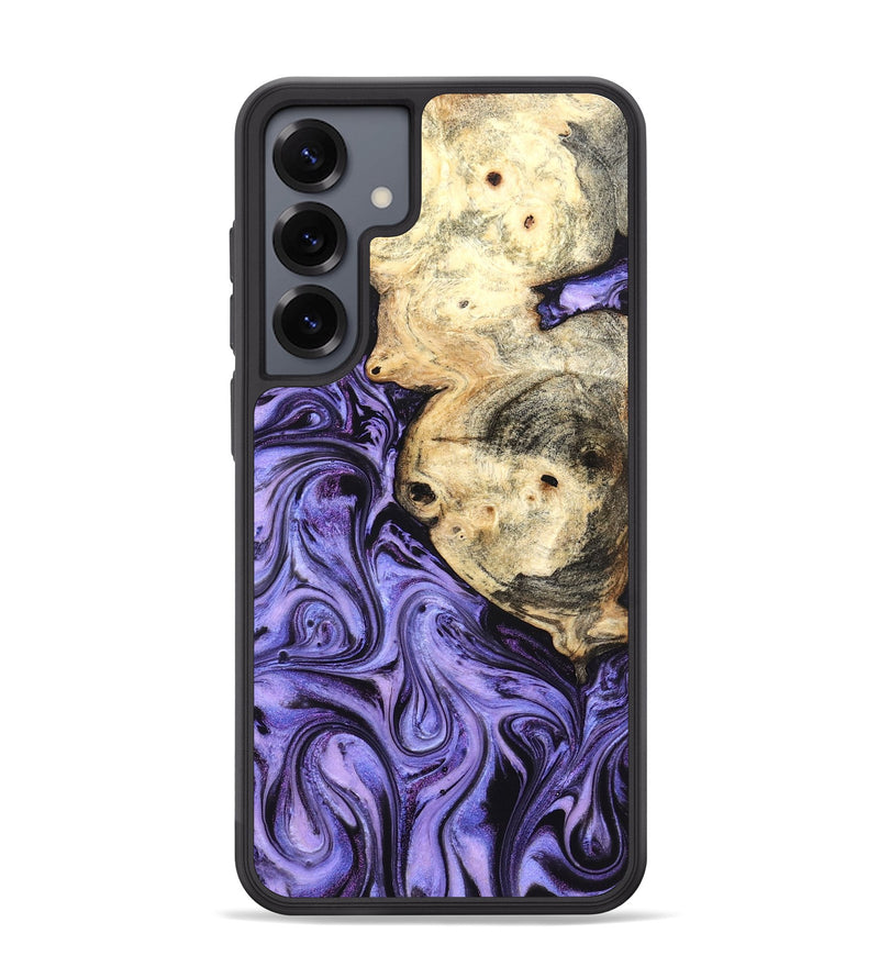 Galaxy S25 Plus Wood Phone Case - Kadin (Purple, 824685)