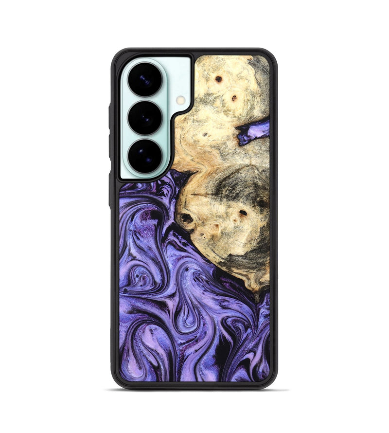 Galaxy S26 Wood Phone Case - Kadin (Purple, 824685)