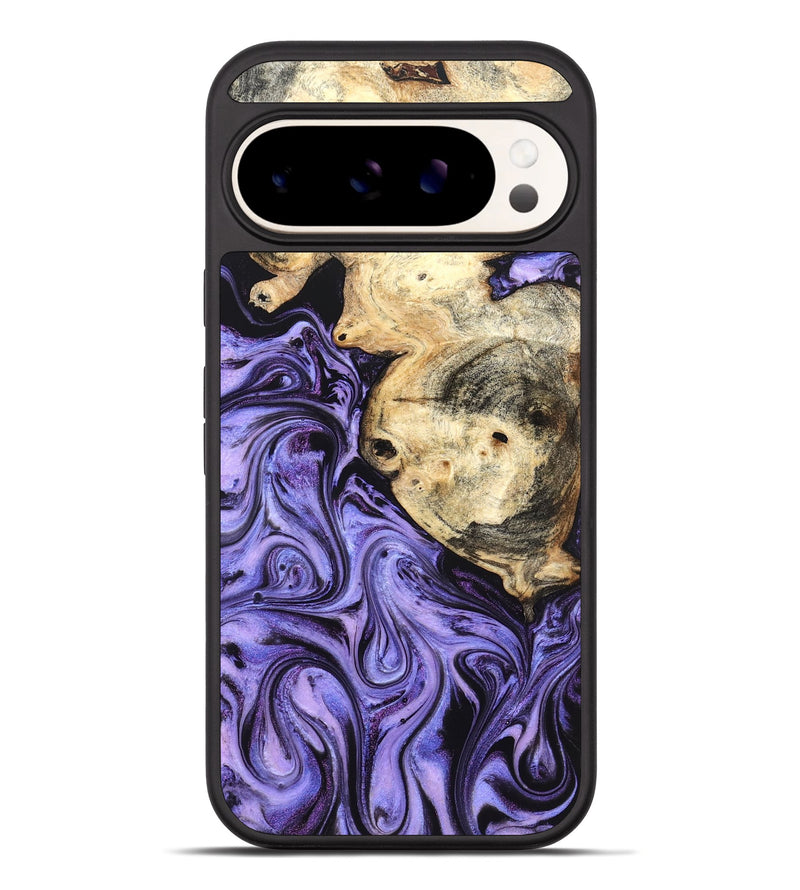 Pixel 10 Pro XL Wood Phone Case - Kadin (Purple, 824685)
