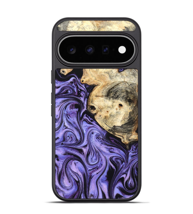 Pixel 11 Pro Wood Phone Case - Kadin (Purple, 824685)
