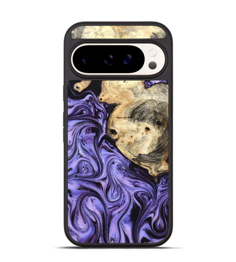 Pixel 9 Wood Phone Case - Kadin (Purple, 824685)