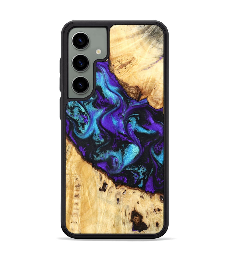 Galaxy S24 Plus Wood Phone Case - Ivanna (Purple, 824686)