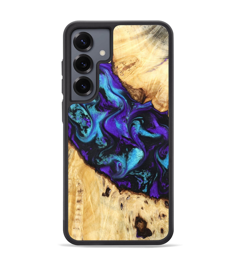 Galaxy S25 Plus Wood Phone Case - Ivanna (Purple, 824686)