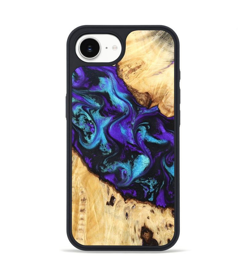 iPhone 17e Wood Phone Case - Ivanna (Purple, 824686)