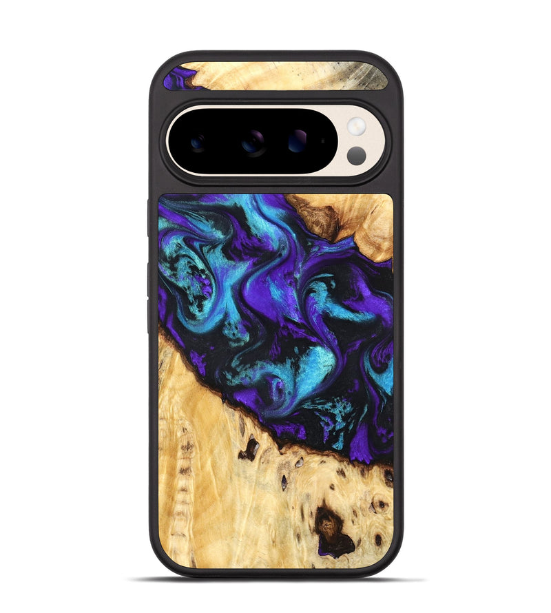 Pixel 10 Wood Phone Case - Ivanna (Purple, 824686)