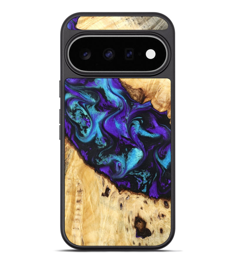 Pixel 11 Pro XL Wood Phone Case - Ivanna (Purple, 824686)