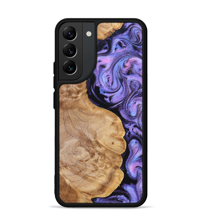Galaxy S22 Plus Wood Phone Case - Erik (Purple, 824687)
