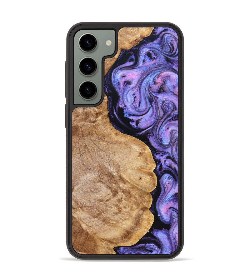 Galaxy S23 Plus Wood Phone Case - Erik (Purple, 824687)