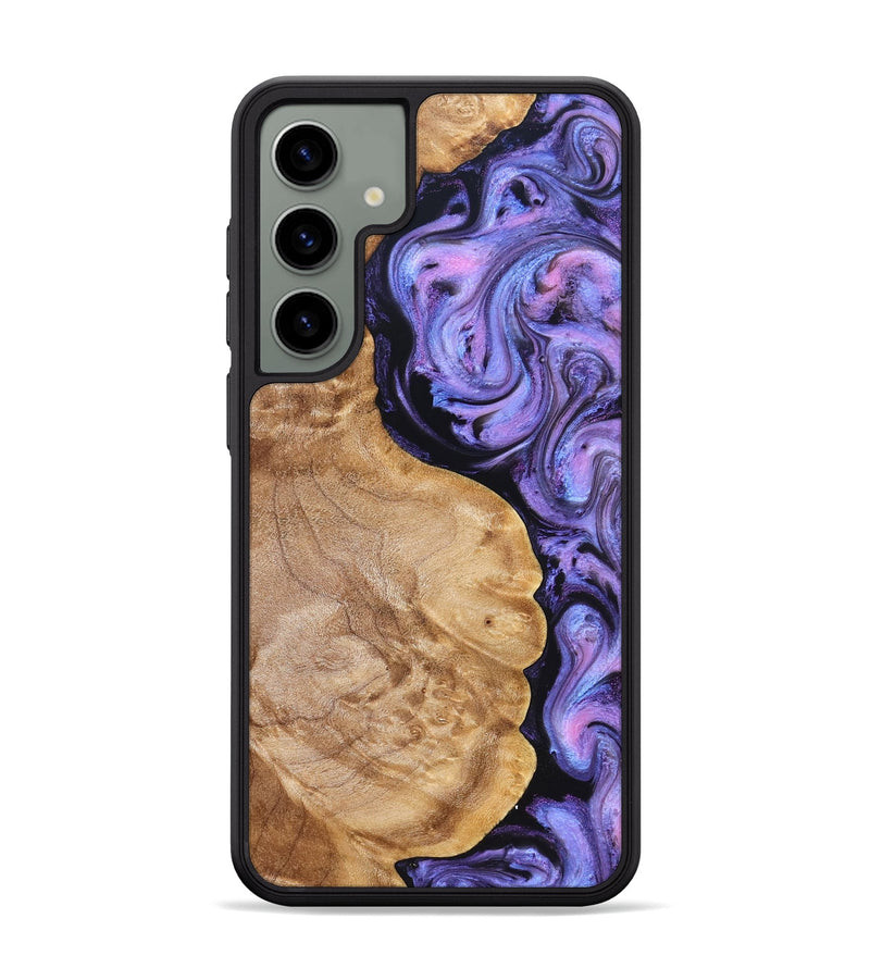 Galaxy S24 Plus Wood Phone Case - Erik (Purple, 824687)