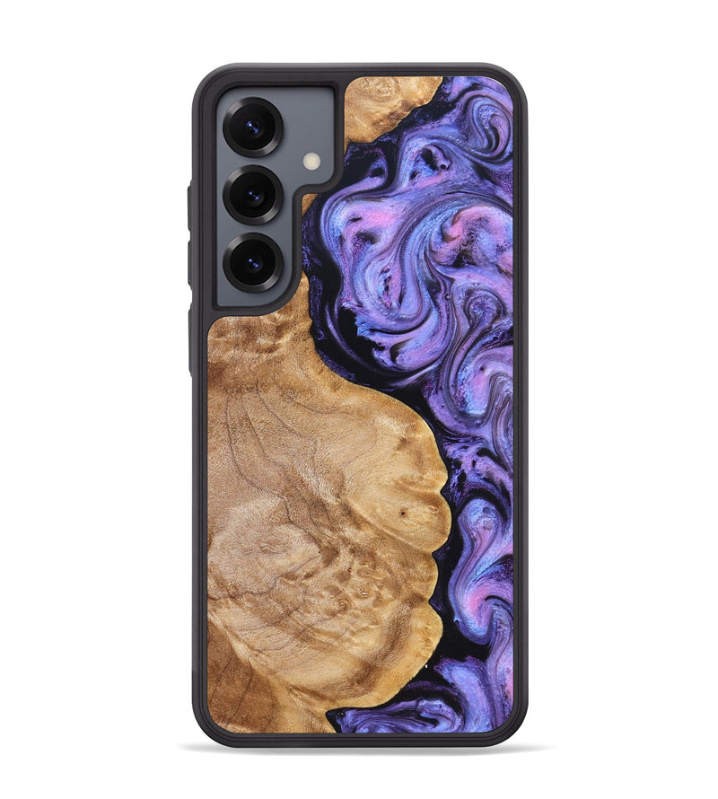 Galaxy S25 Plus Wood Phone Case - Erik (Purple, 824687)