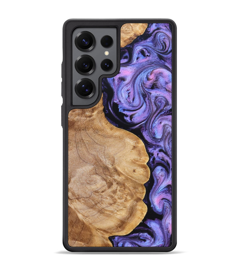 Galaxy S25 Ultra Wood Phone Case - Erik (Purple, 824687)