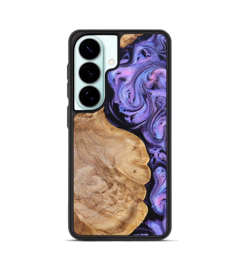 Galaxy S26 Wood Phone Case - Erik (Purple, 824687)