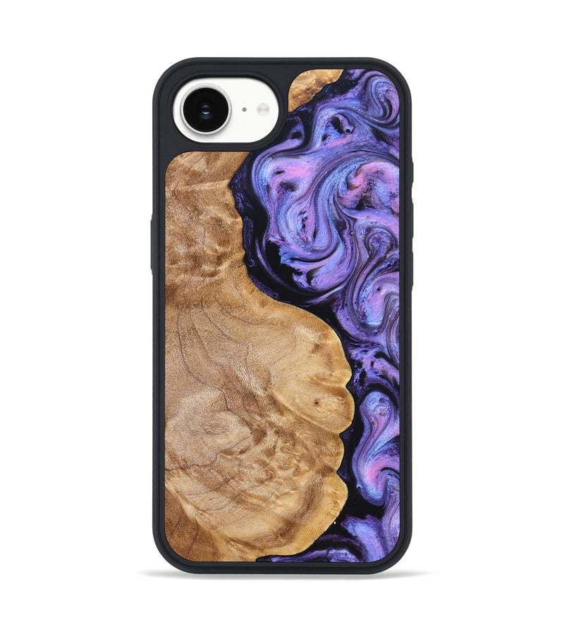 iPhone 17e Wood Phone Case - Erik (Purple, 824687)