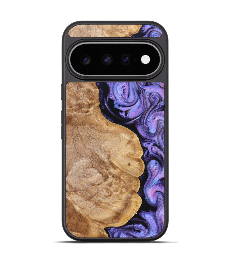 Pixel 11 Pro Wood Phone Case - Erik (Purple, 824687)