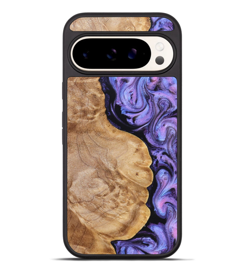 Pixel 9 Pro XL Wood Phone Case - Erik (Purple, 824687)