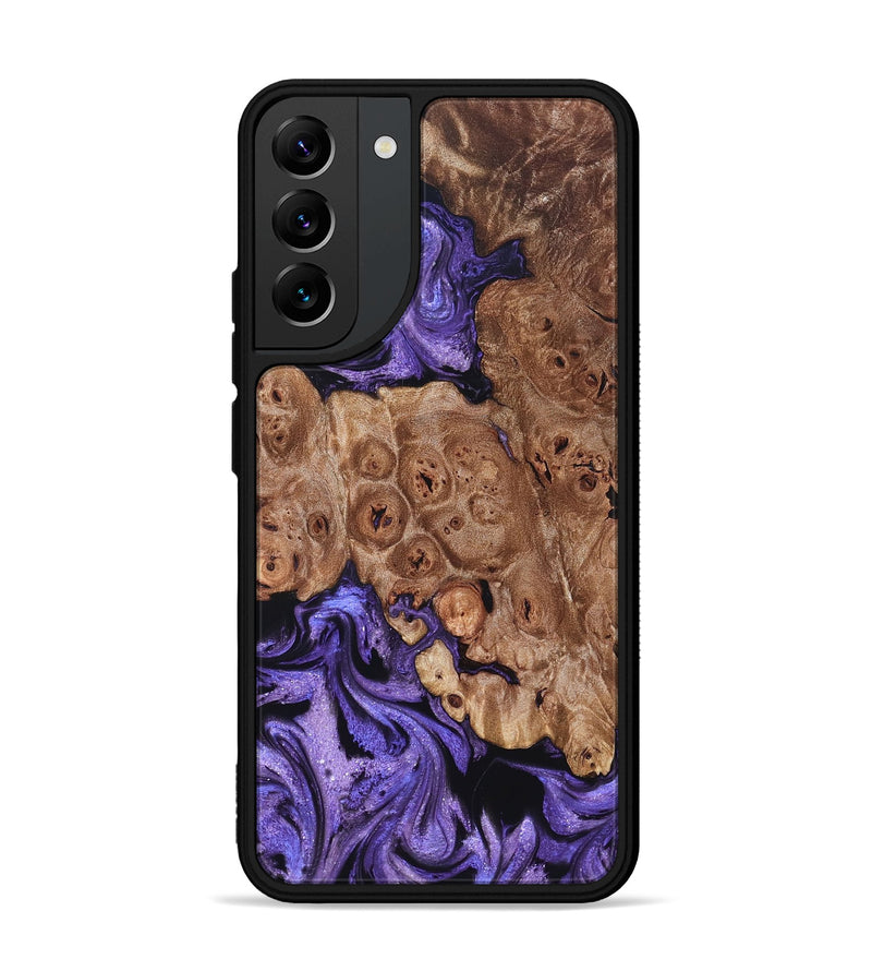 Galaxy S22 Plus Wood Phone Case - Latasha (Purple, 824688)